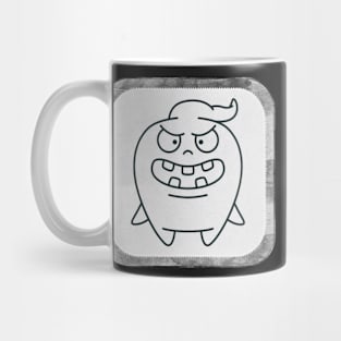 Funny White Halloween Ghost Mug